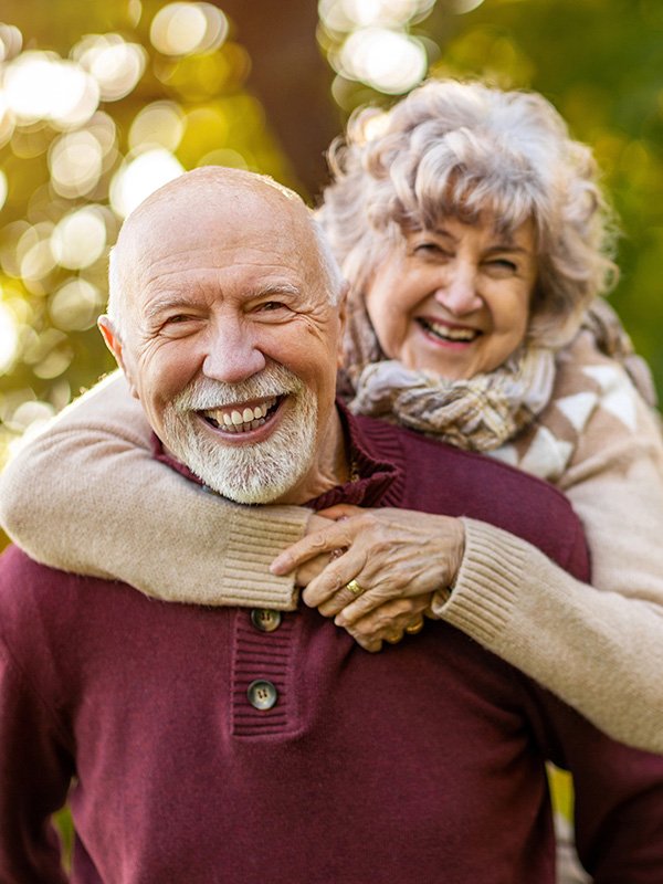 Elderly couple