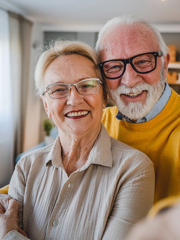 Elderly couple